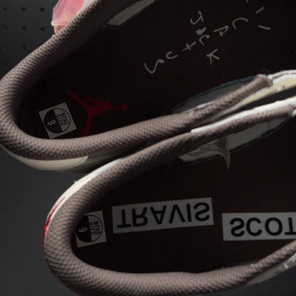 【LJR】Travis Scott × Nike Air Jordan 1 Low OG SP "Reverse Mocha/Sail and Ridgerock"LJR