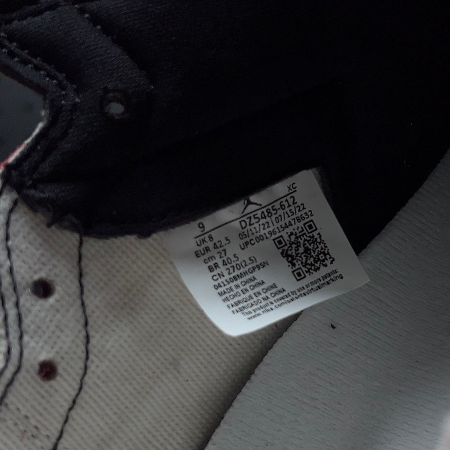 【LJR】Nike Air Jordan 1 High OG "Lost & Found/Chicago"LJR