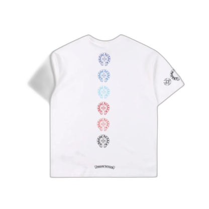 Chrome Hearts Multi Color Horse Shoe T-shirt "white"