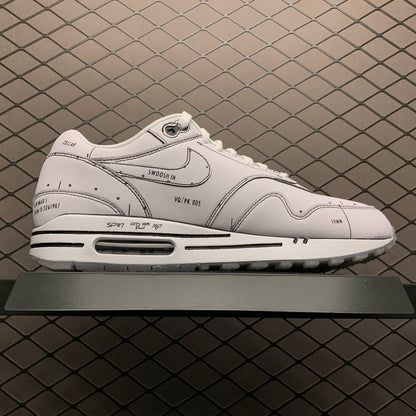 NIKE AIR MAX 1 "TINKER SCHEMATIC WHITE"