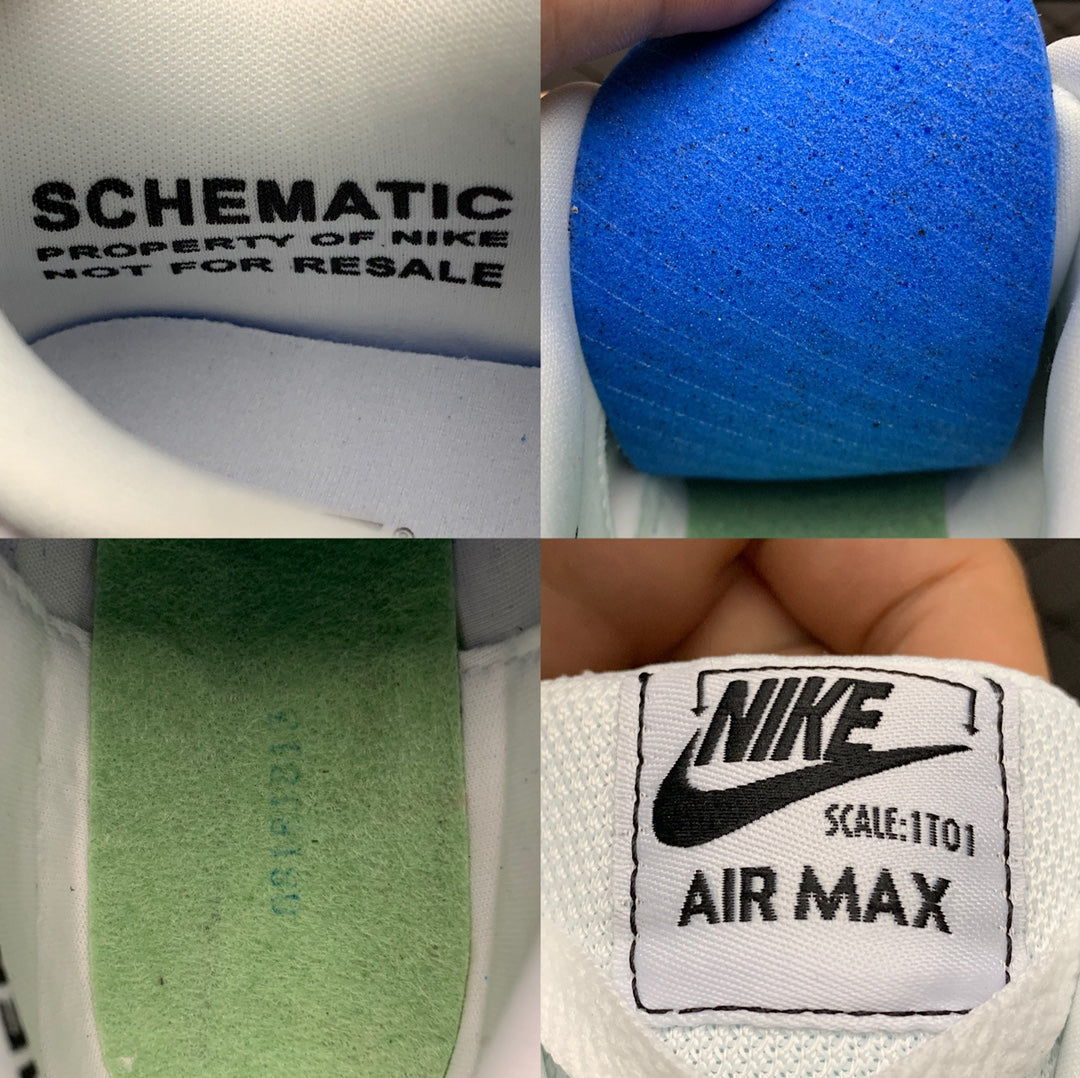 NIKE AIR MAX 1 "TINKER SCHEMATIC WHITE"