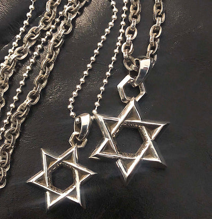 Chrome Hearts Six-pointed Star Necklace
