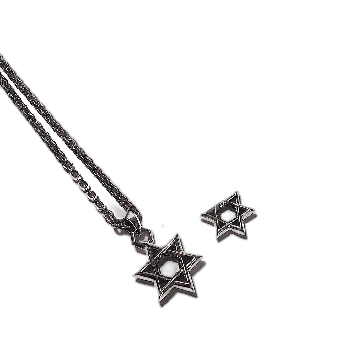 Chrome Hearts Six-pointed Star Necklace