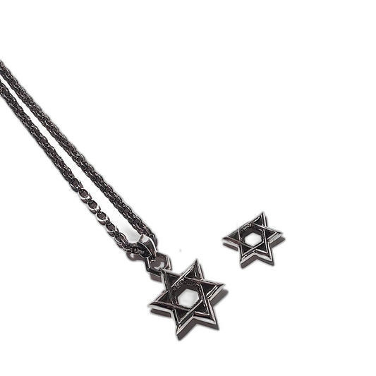 Chrome Hearts Six-pointed Star Necklace