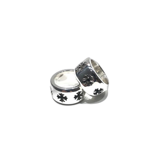 CHROME HEARTS Cross Flower Ring
