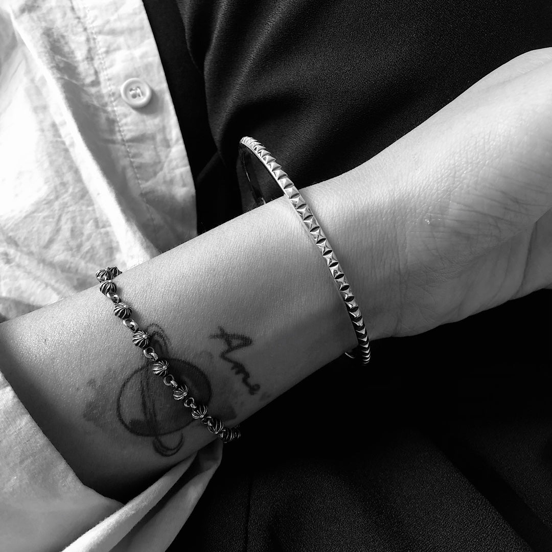 Chrome hearts rivet bracelet ring