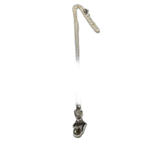 Chrome hearts big tongue necklace