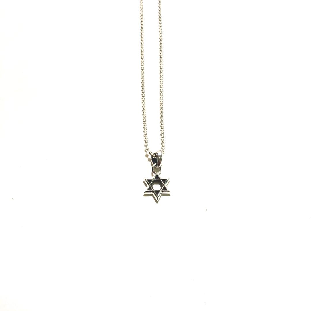 Chrome Hearts Six-pointed Star Necklace