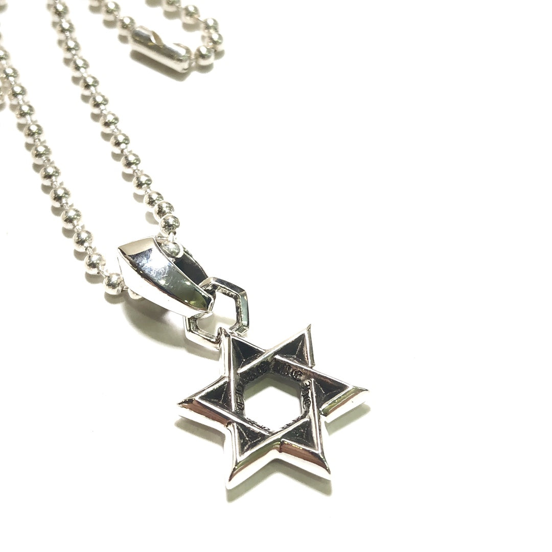 Chrome Hearts Six-pointed Star Necklace