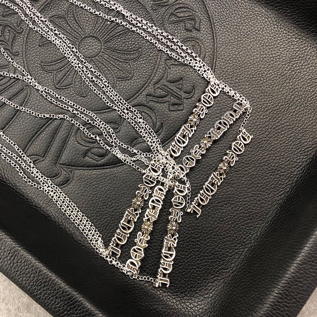 Chrome hearts FK clavicle necklace
