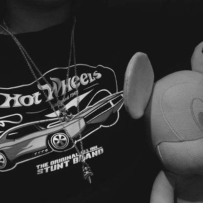 CHROME HEARTS Alphabet Ring Sword Necklace