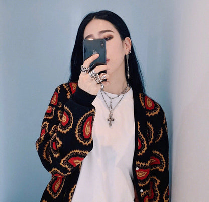 CHROME HEARTS Watcher Wide Ring