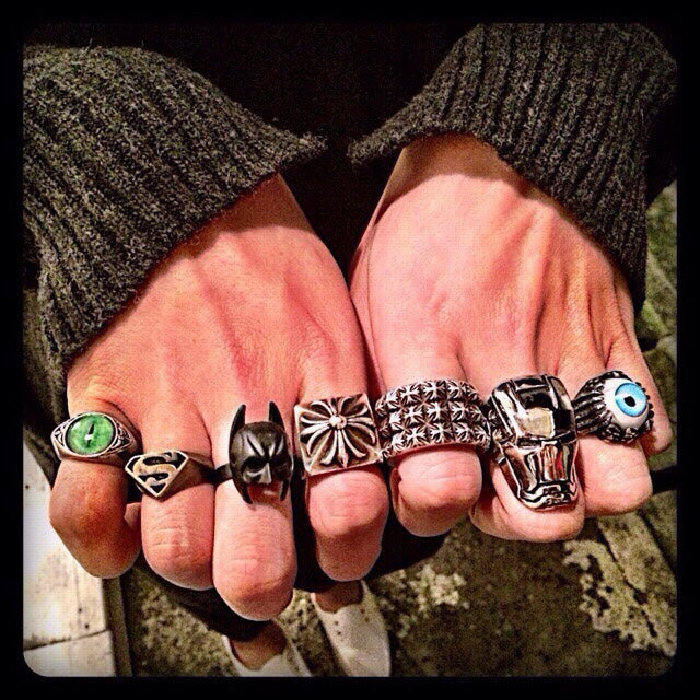 CHROME HEARTS Watcher Wide Ring