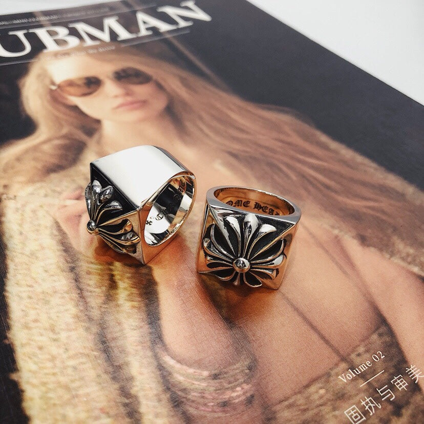 CHROME HEARTS Watcher Wide Ring
