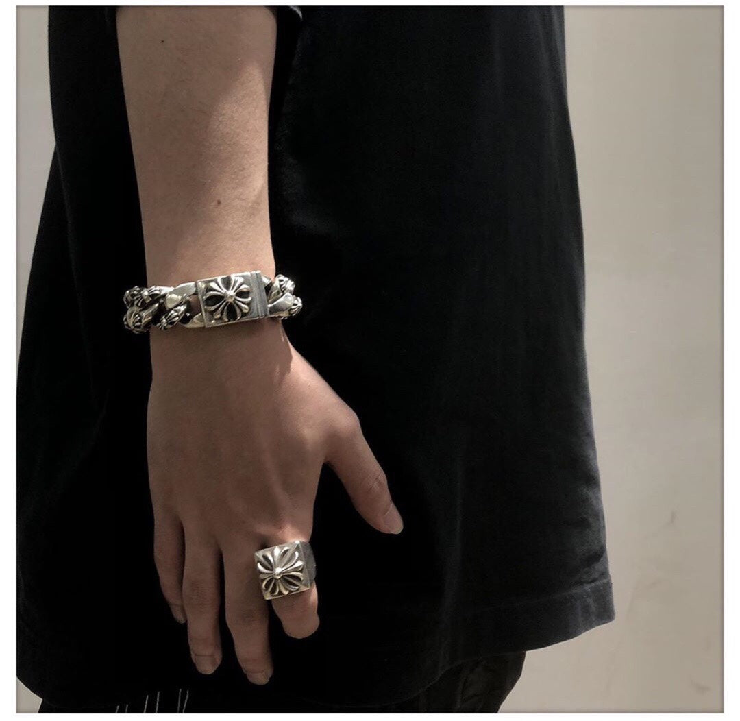 CHROME HEARTS Watcher Wide Ring