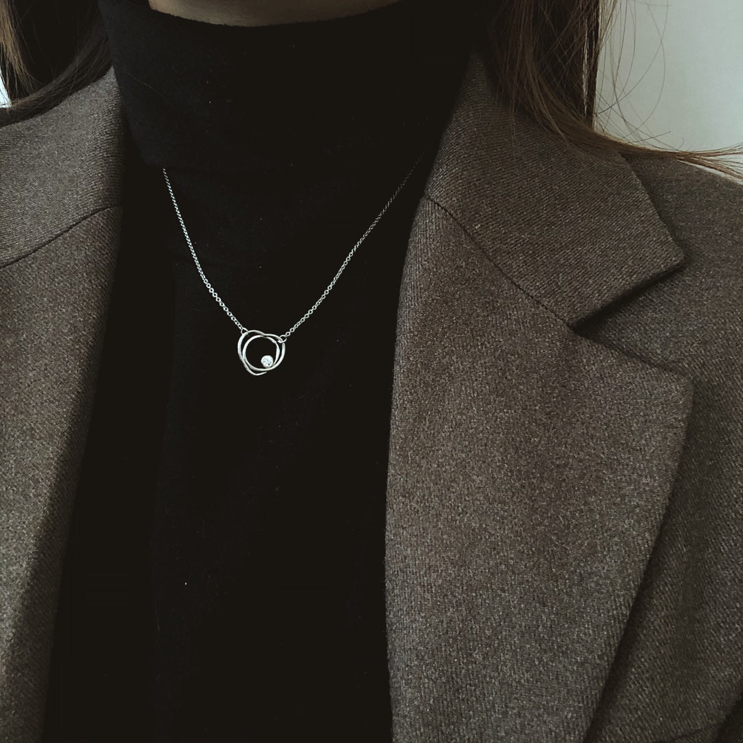Hermes Vertige Cœur necklace and earrings
