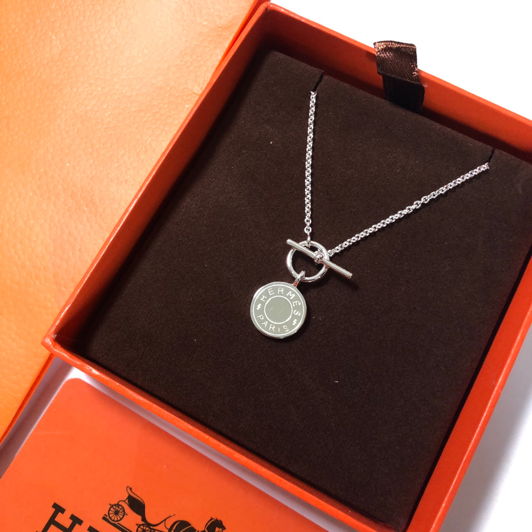 HERMES  Amulettes H Ex-Libris pendant