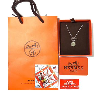 HERMES  Amulettes H Ex-Libris pendant