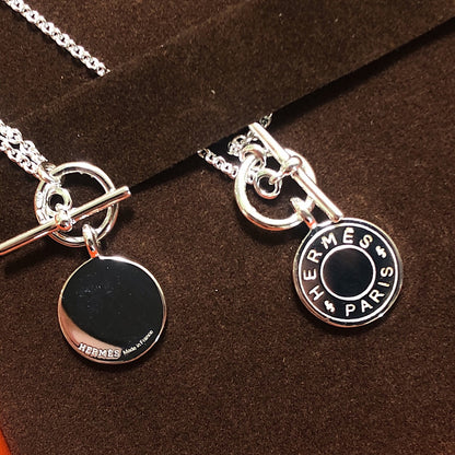 HERMES  Amulettes H Ex-Libris pendant