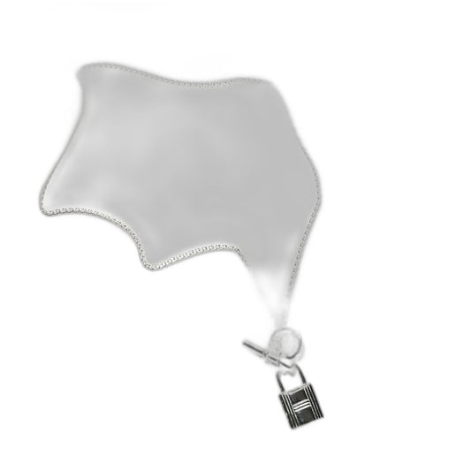 Hermes Amulettes Cadena Pendant "Silver"