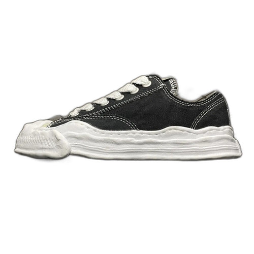 Maison MIHARA YASUHIRO HANK OG Sole Canvas Low-top Sneaker "Black"