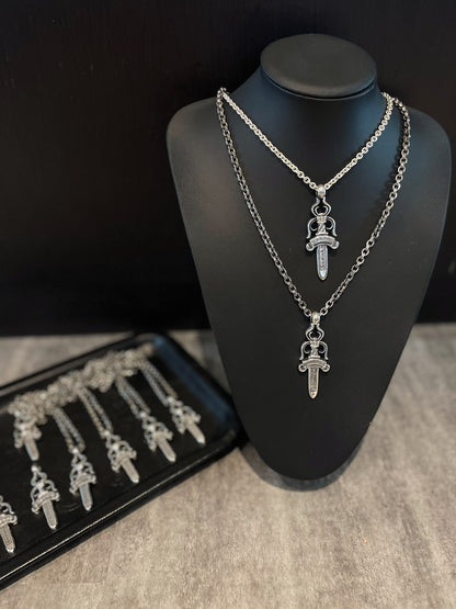 Chrome Hearts Large Sword Necklace
