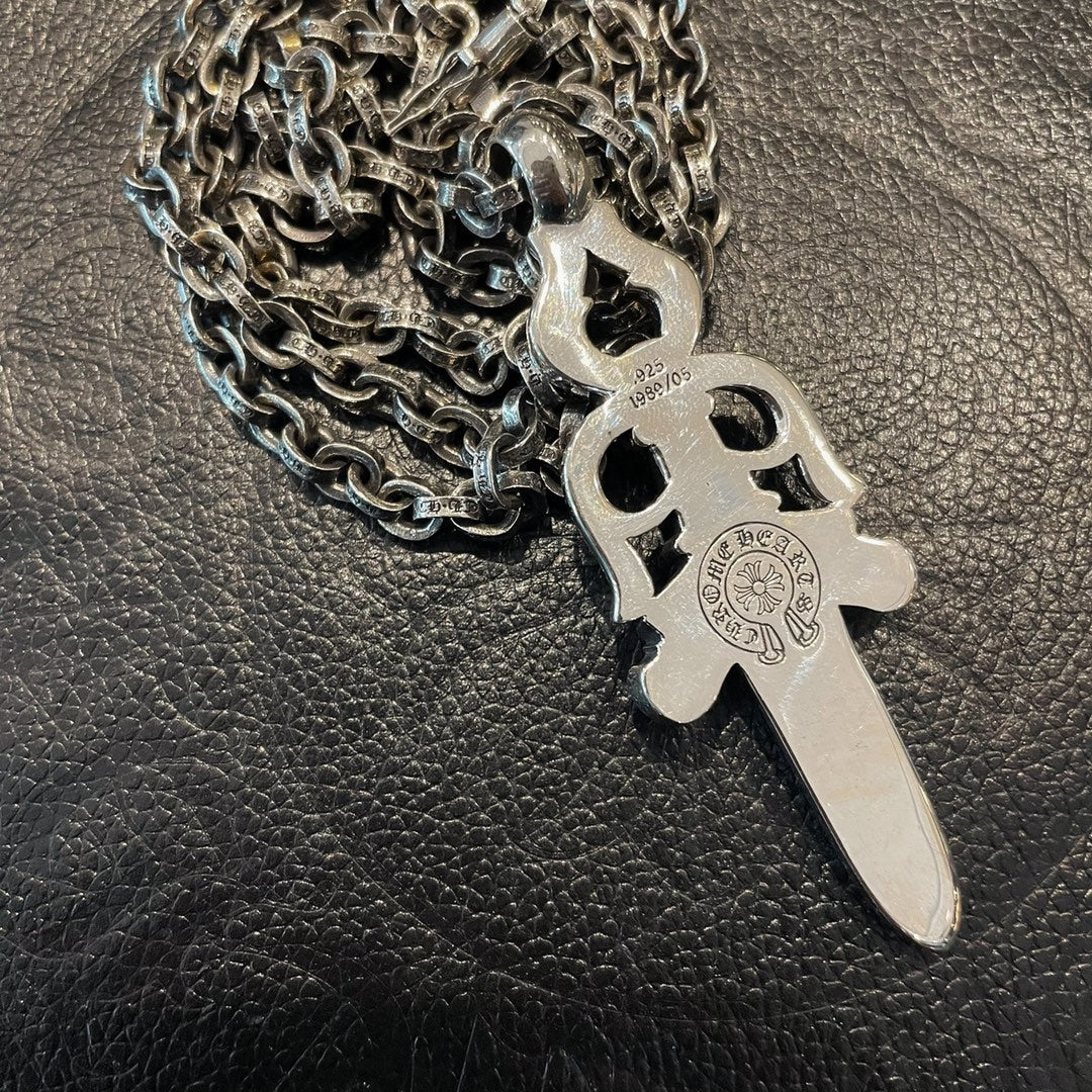 Chrome Hearts Large Sword Necklace