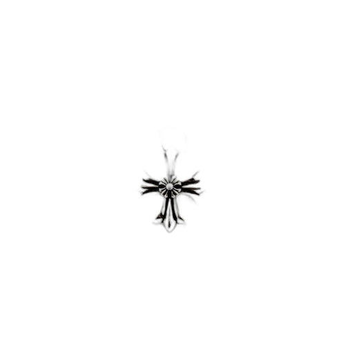 CHROME HEARTS Double Cross Flower Necklace