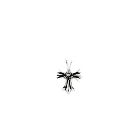 CHROME HEARTS Double Cross Flower Necklace