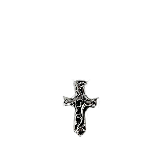 Chrome hearts vine cross necklace