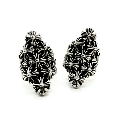 CHROME HEARTS Fortress Cross Ring
