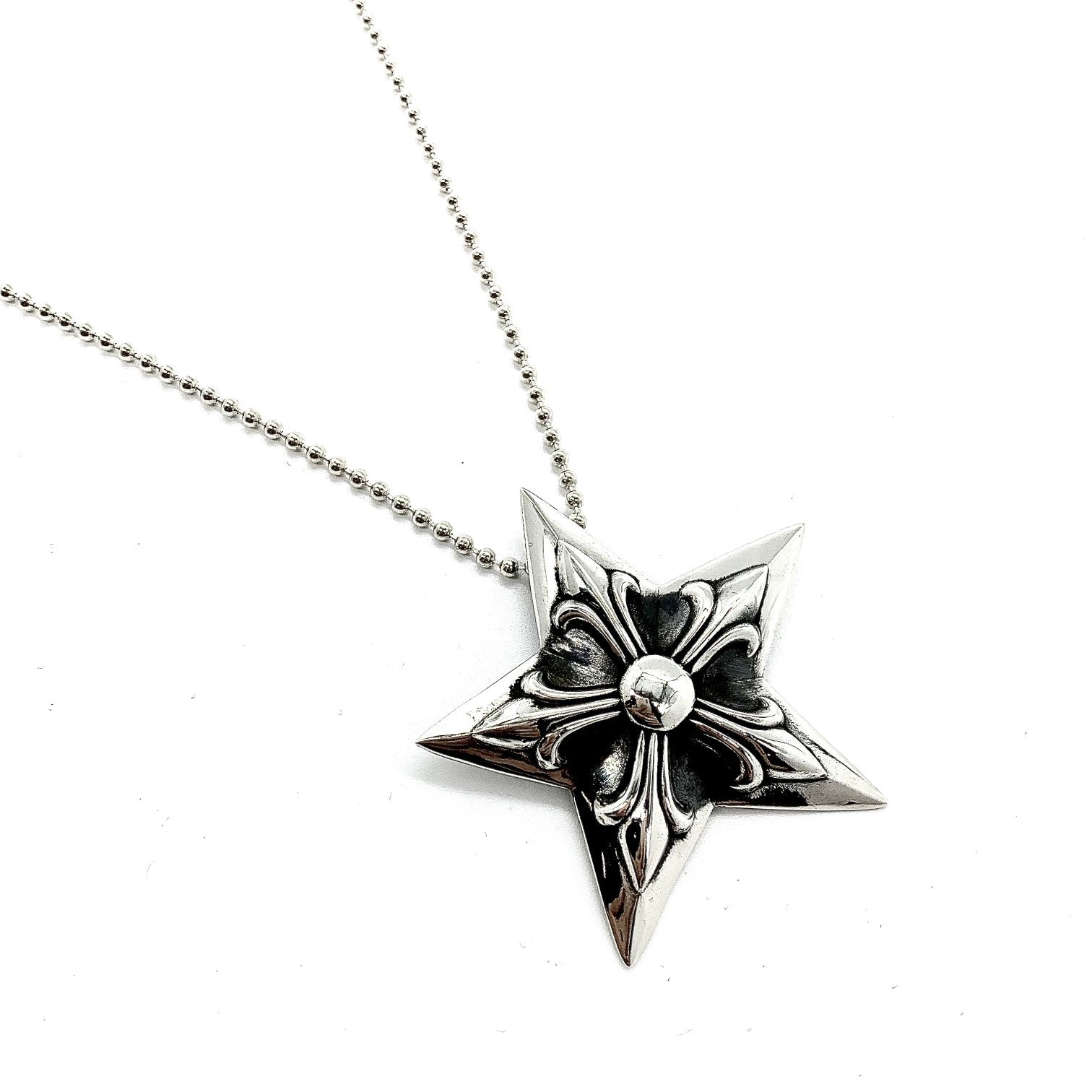 Chrome Hearts Large Pentagram Necklace
