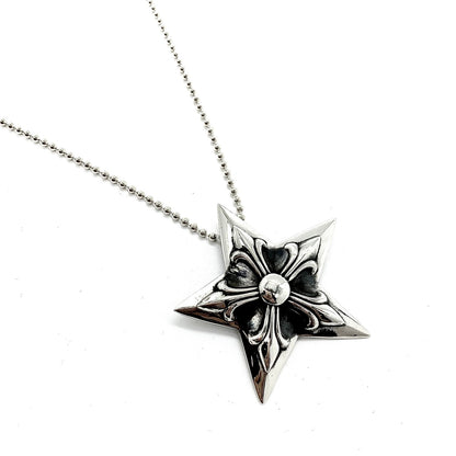 Chrome Hearts Large Pentagram Necklace