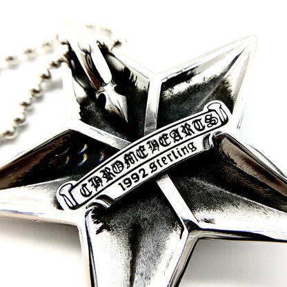 Chrome Hearts Large Pentagram Necklace