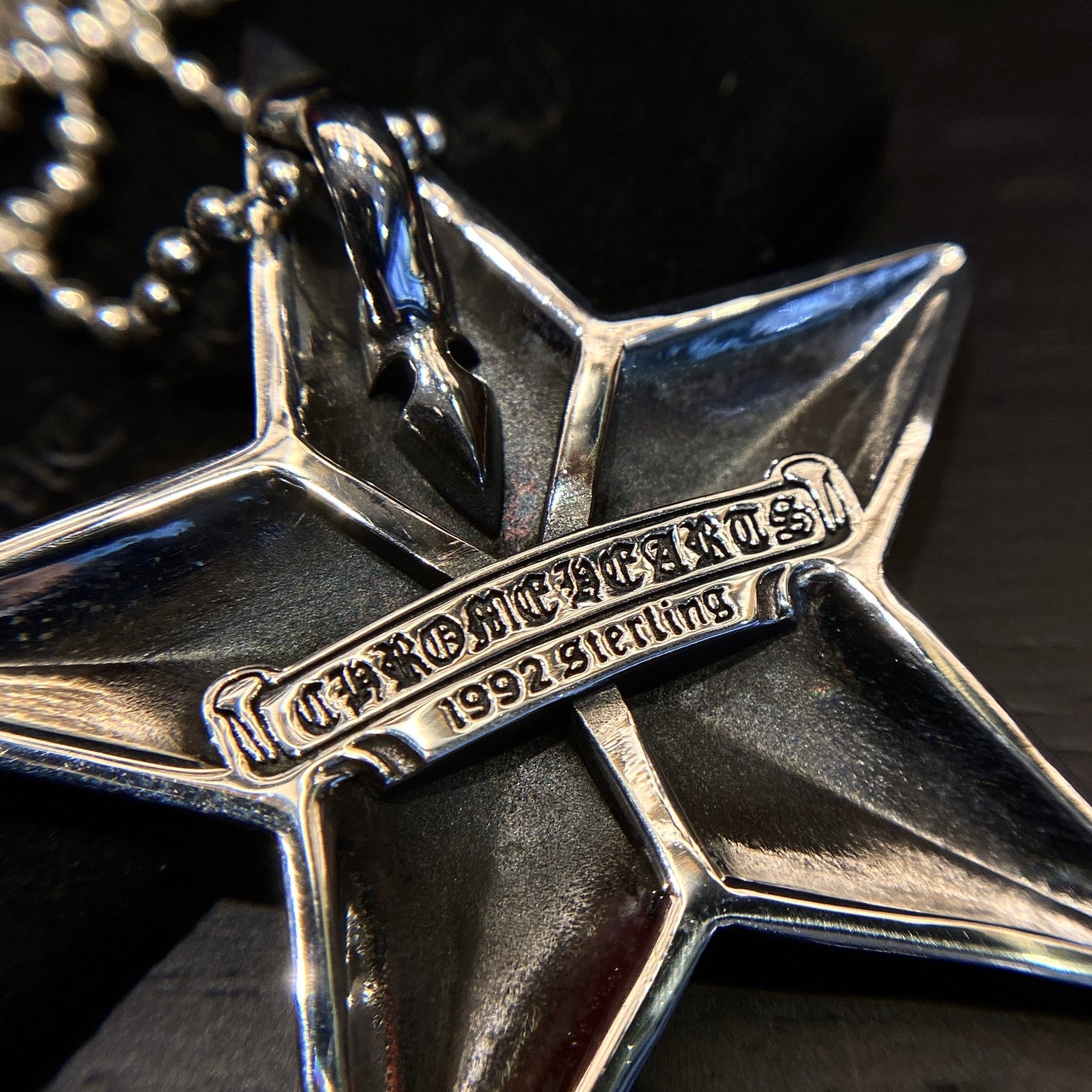 Chrome Hearts Large Pentagram Necklace