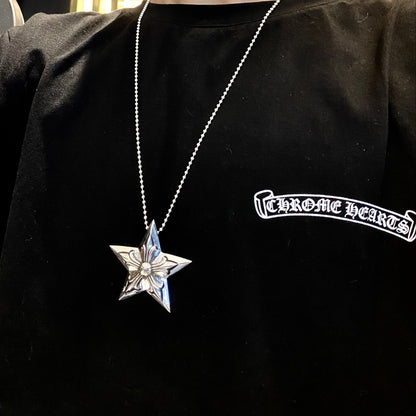 Chrome Hearts Large Pentagram Necklace