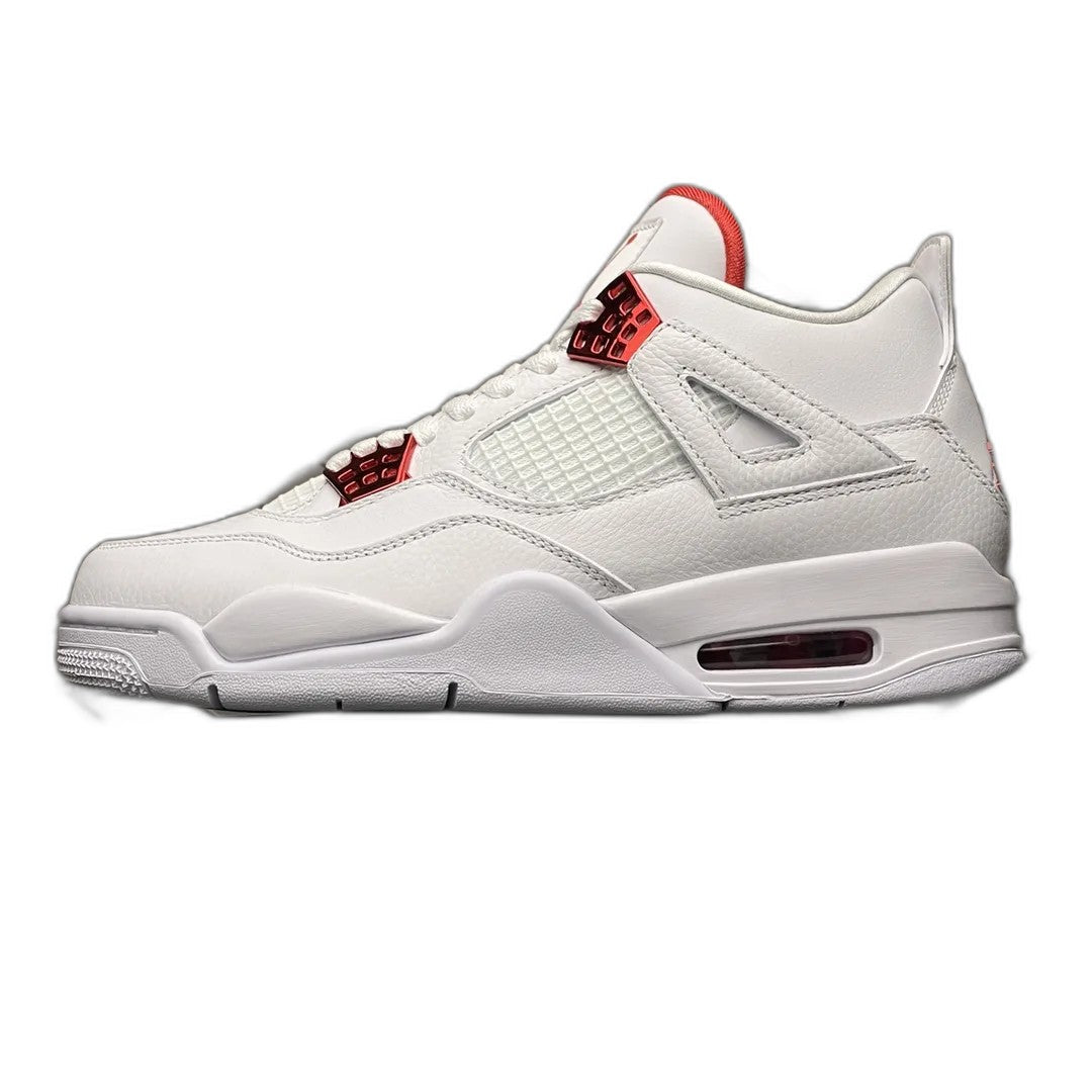 NIKE AIR JORDAN 4 RETRO "METALLIC PACK" UNIVERSITY RED
