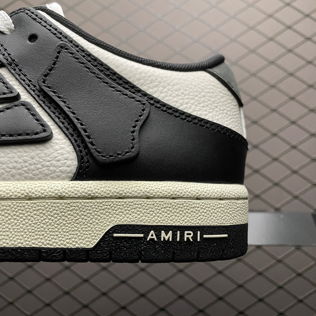 Amiri Wmns Skel Top Low 'Black White' 2024