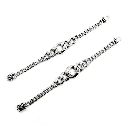 CHROME HEARTS Cross Flower Polished Gradient Bracelet