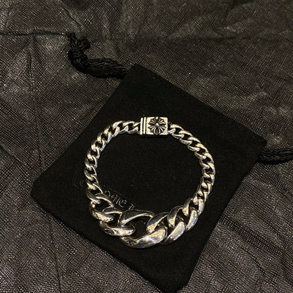 CHROME HEARTS Cross Flower Polished Gradient Bracelet