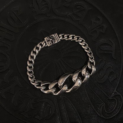 CHROME HEARTS Cross Flower Polished Gradient Bracelet