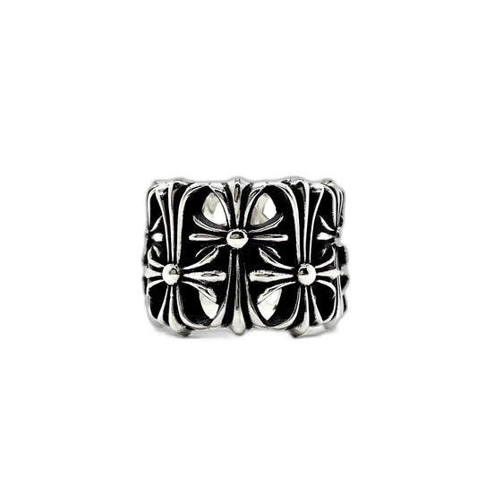 CHROME HEARTS Round Burial Ring Grave