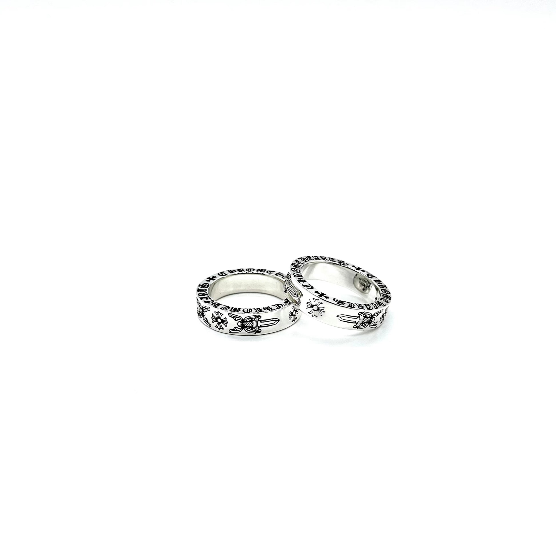 CHROME HEARTS Twin of Swords Ring