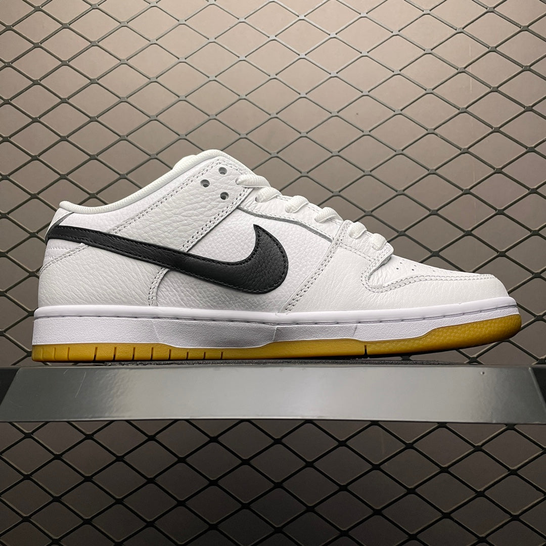Nike SB Dunk Low Orange Label "White Black"