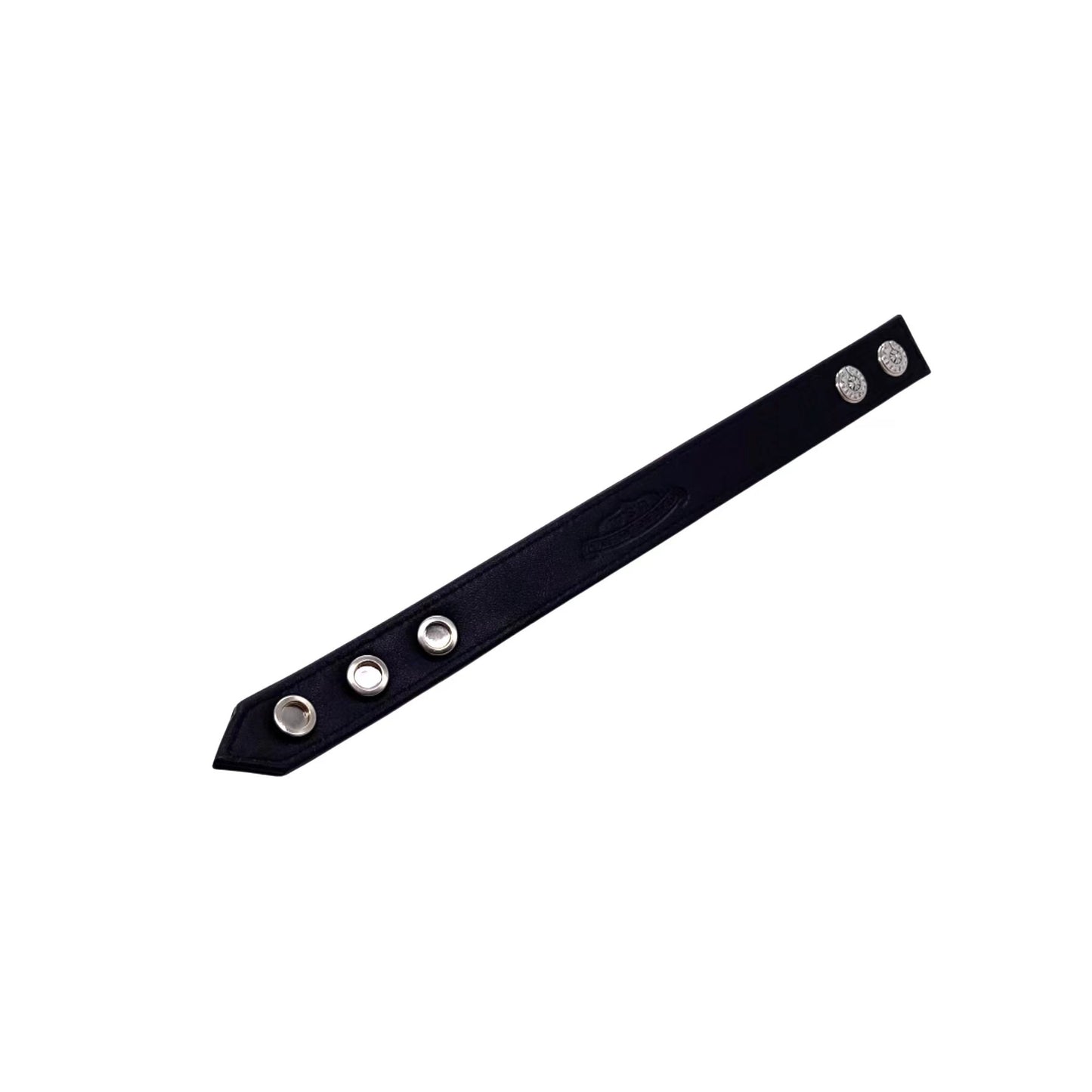 Chrome Hearts Cross Leather Bracelet