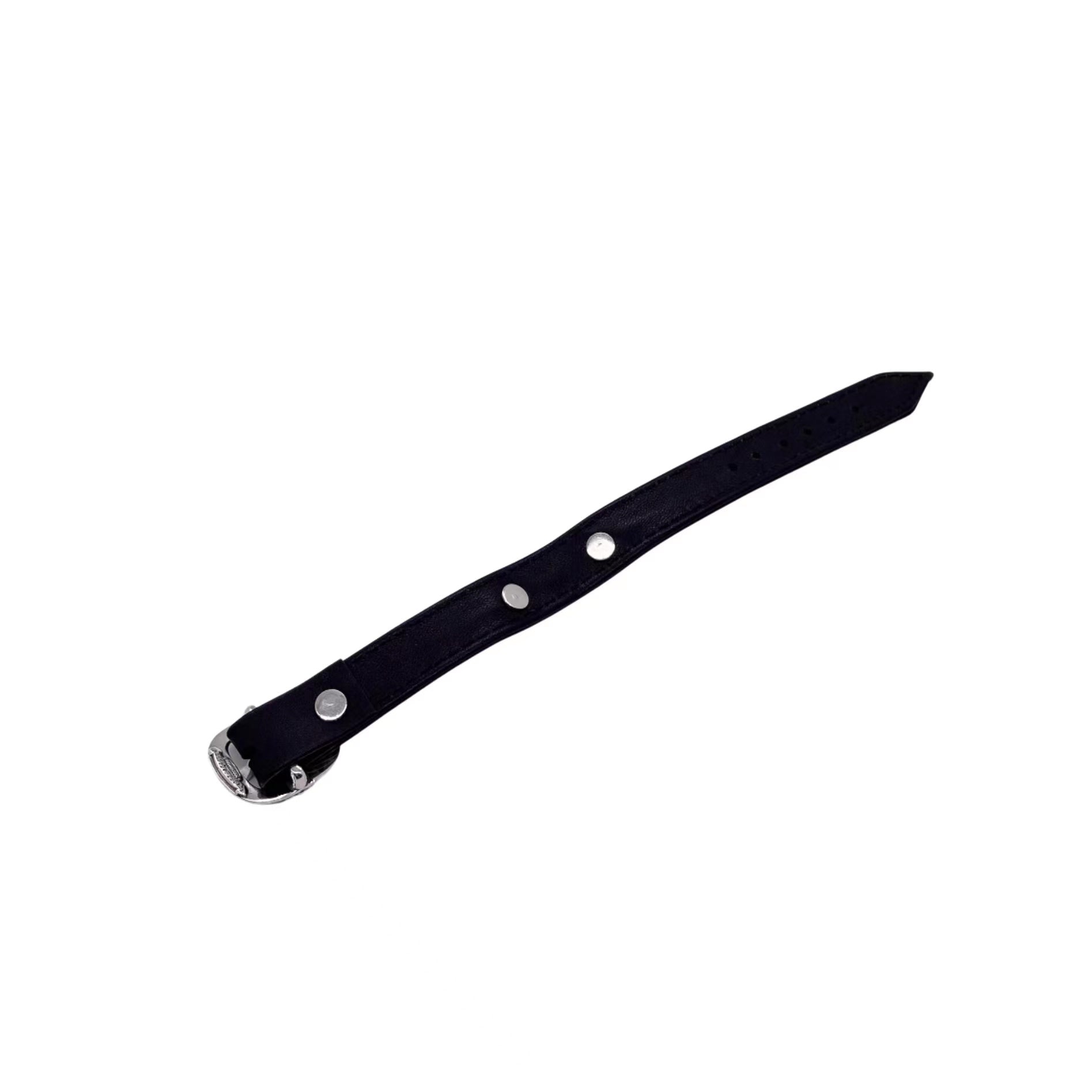 Chrome Hearts Iris Leather Bracelet