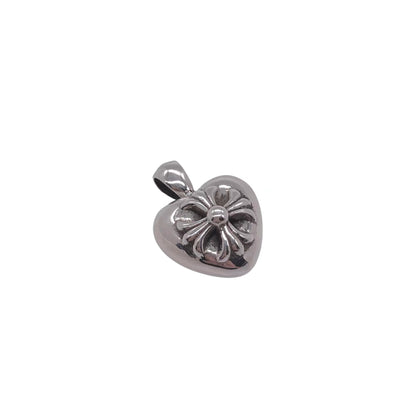 Chrome hearts cross heart necklace