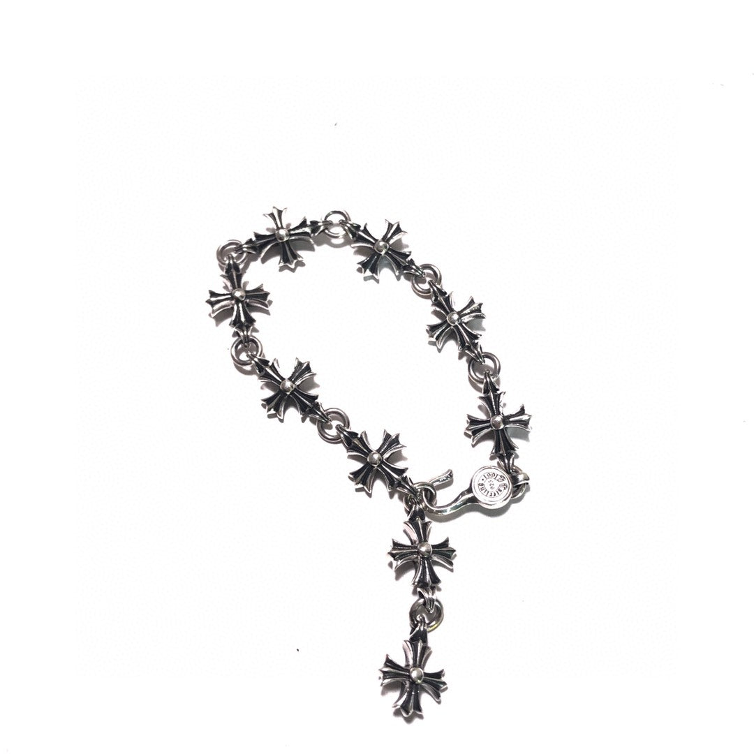 CHROME HEARTS Nine-section cross flower bracelet