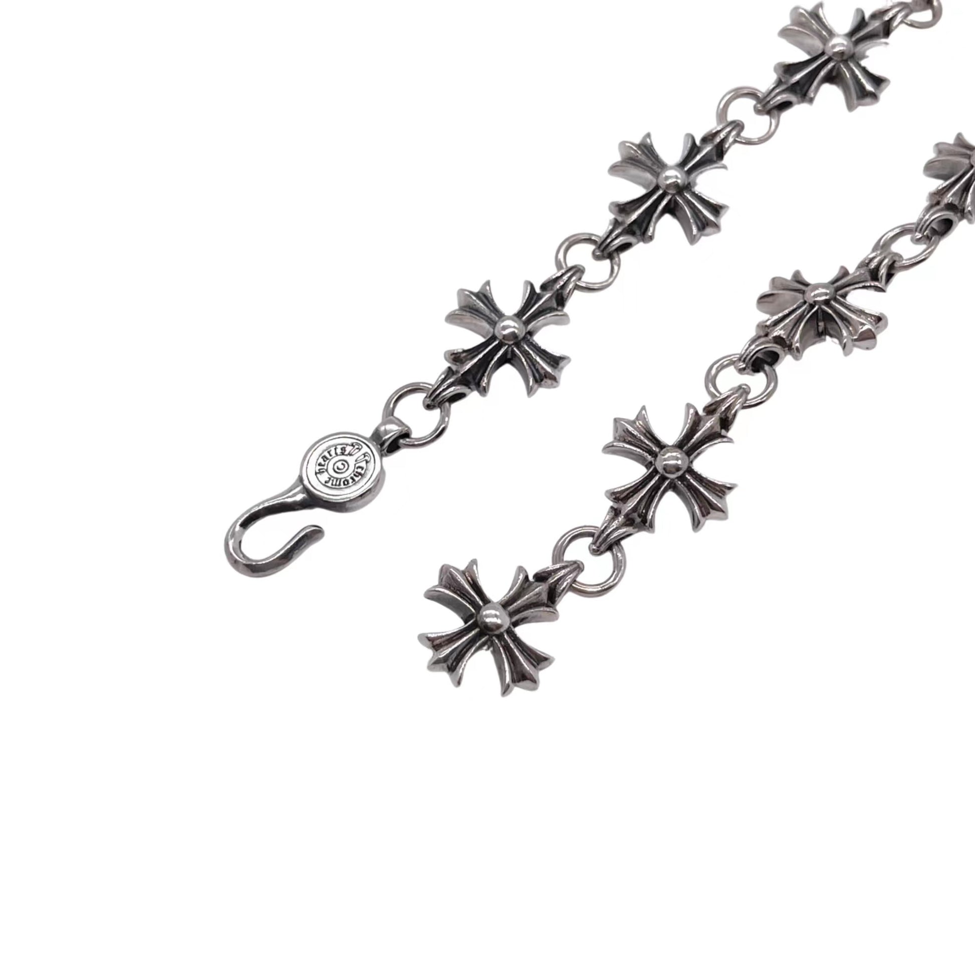 CHROME HEARTS Nine-section cross flower bracelet