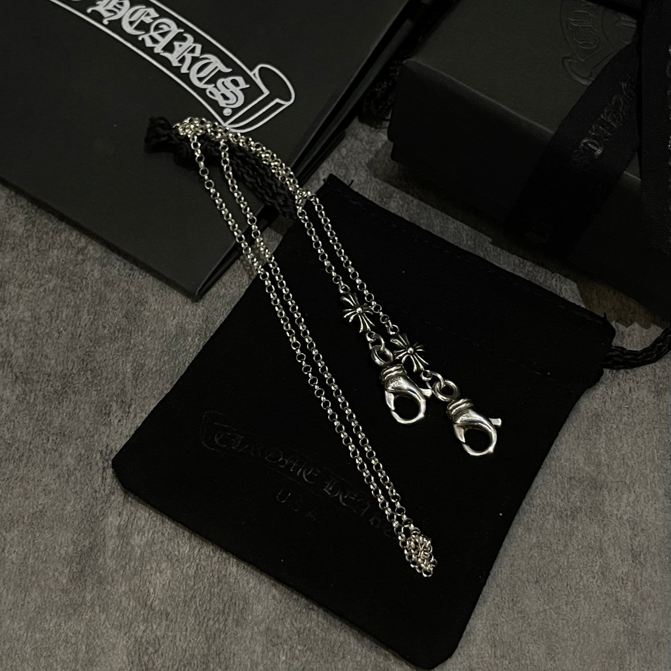 Chrome Hearts lobster clasp glasses chain